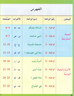 I Love The Arabic Language Textbook Level 2 (Old Edition) أحب اللغة العربية