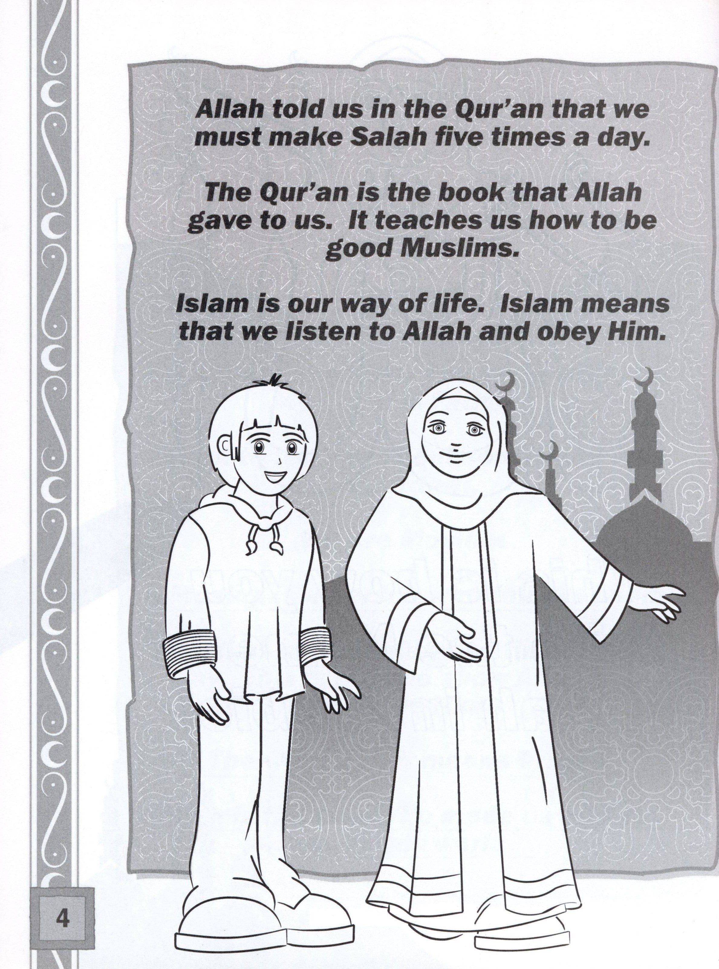 Color and Learn Salah