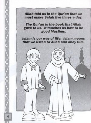 Color and Learn Salah