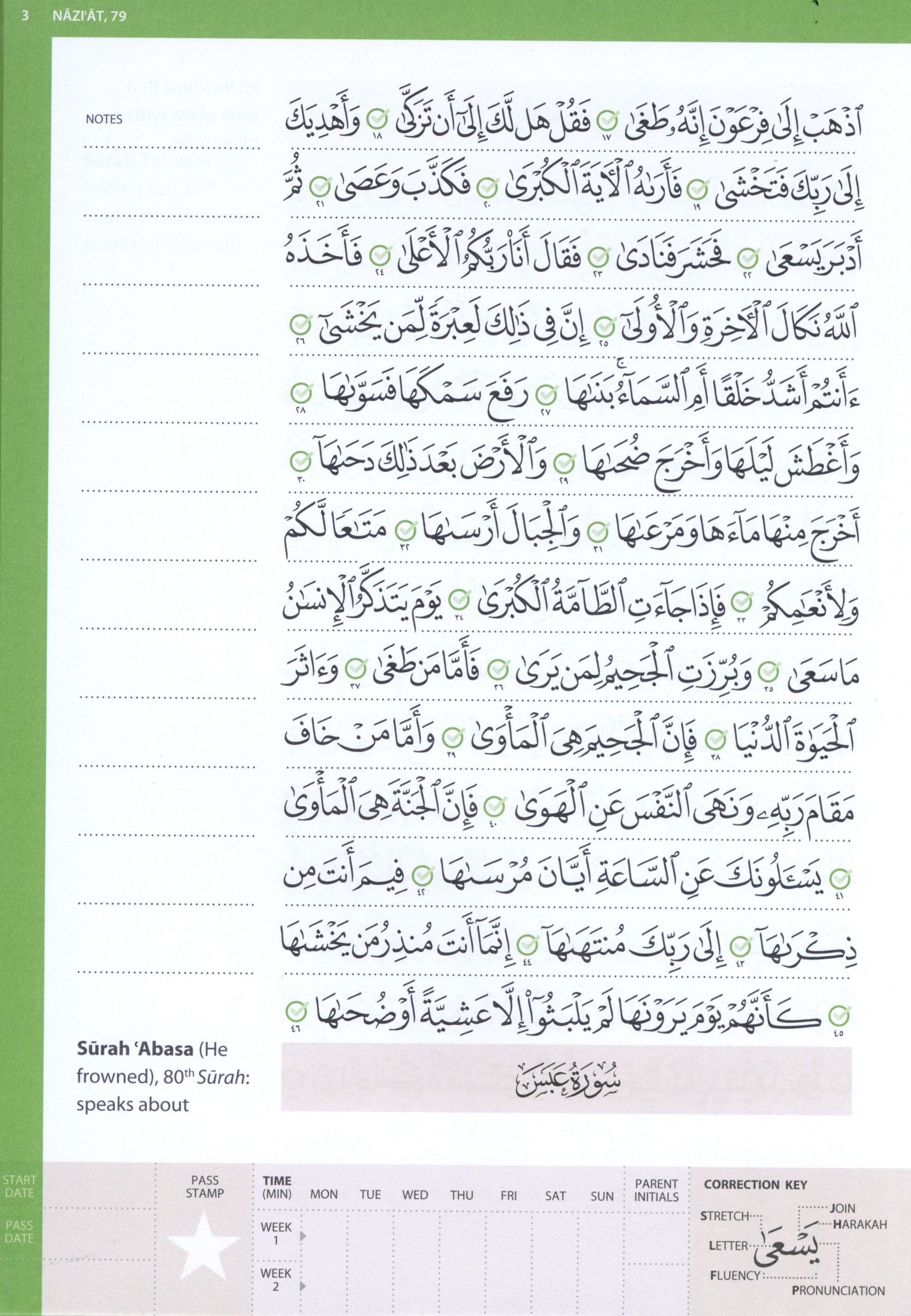 Juz’ ‘Amma (Madinah Script)