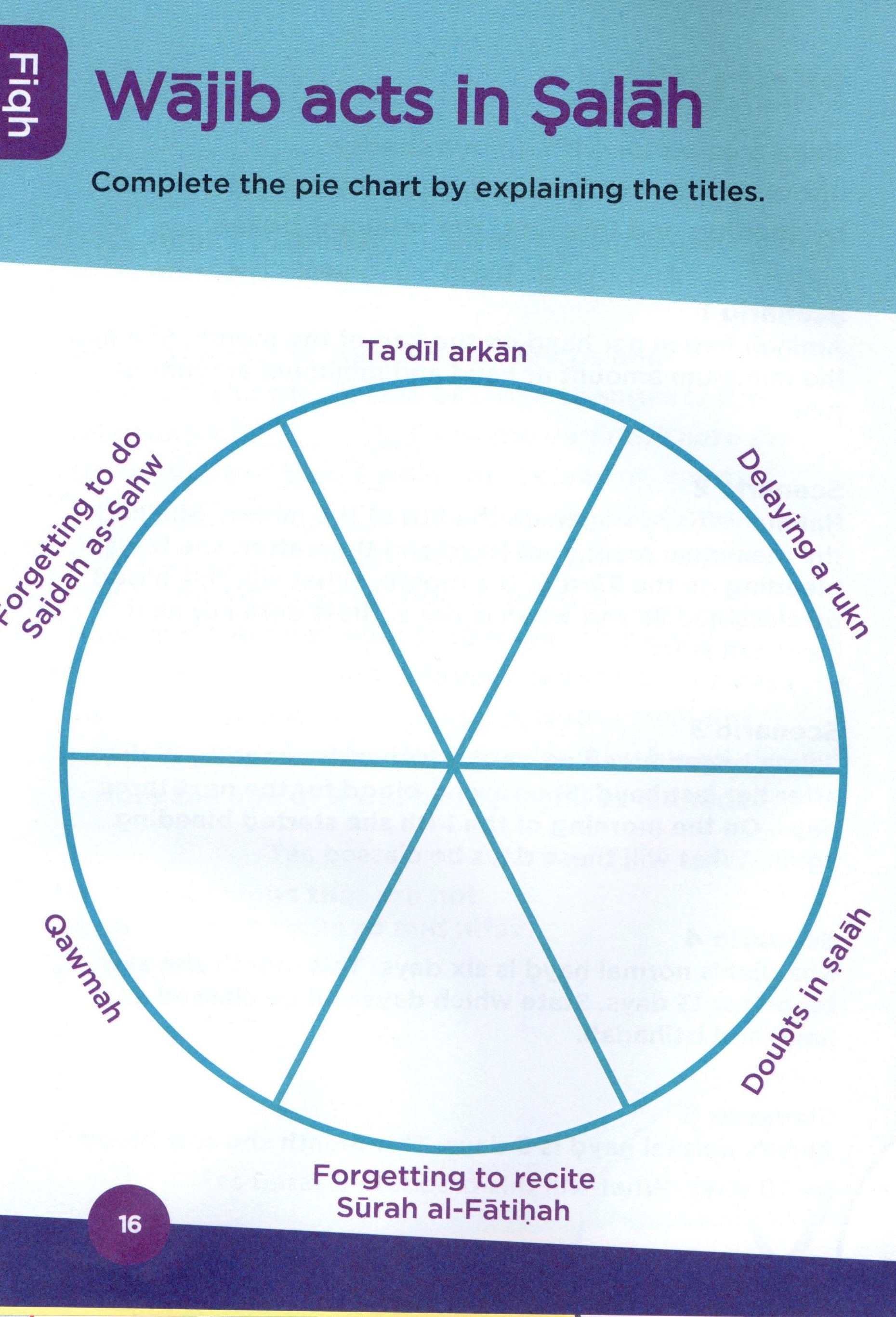 An Nasihah Islamic Curriculum Workbook 6 (Girls)