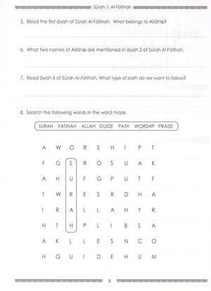 Weekend Learning Juz' Amma (Part 30) Workbook Volume 1