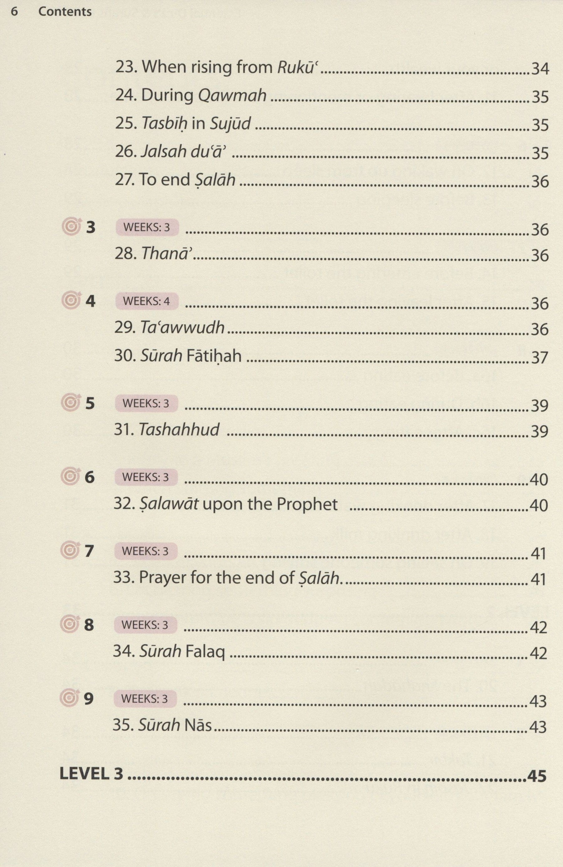 Essential Duas and Surahs Book 1 (Madinah Script)