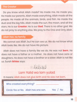 Weekend Learning Islamic Studies Level 1