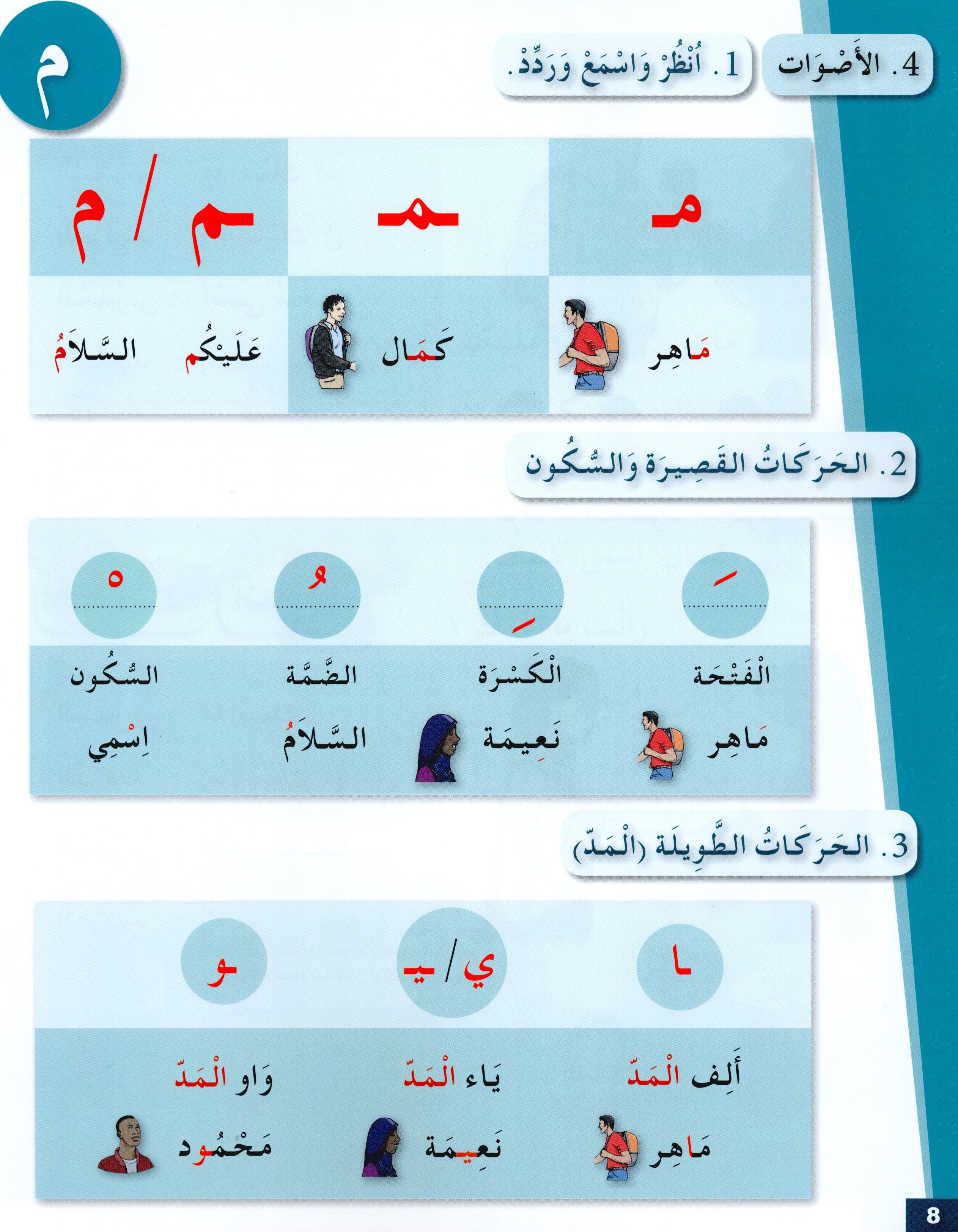 Arabic for Youth Textbook Level 1 العربية للشباب كتاب التلميذ