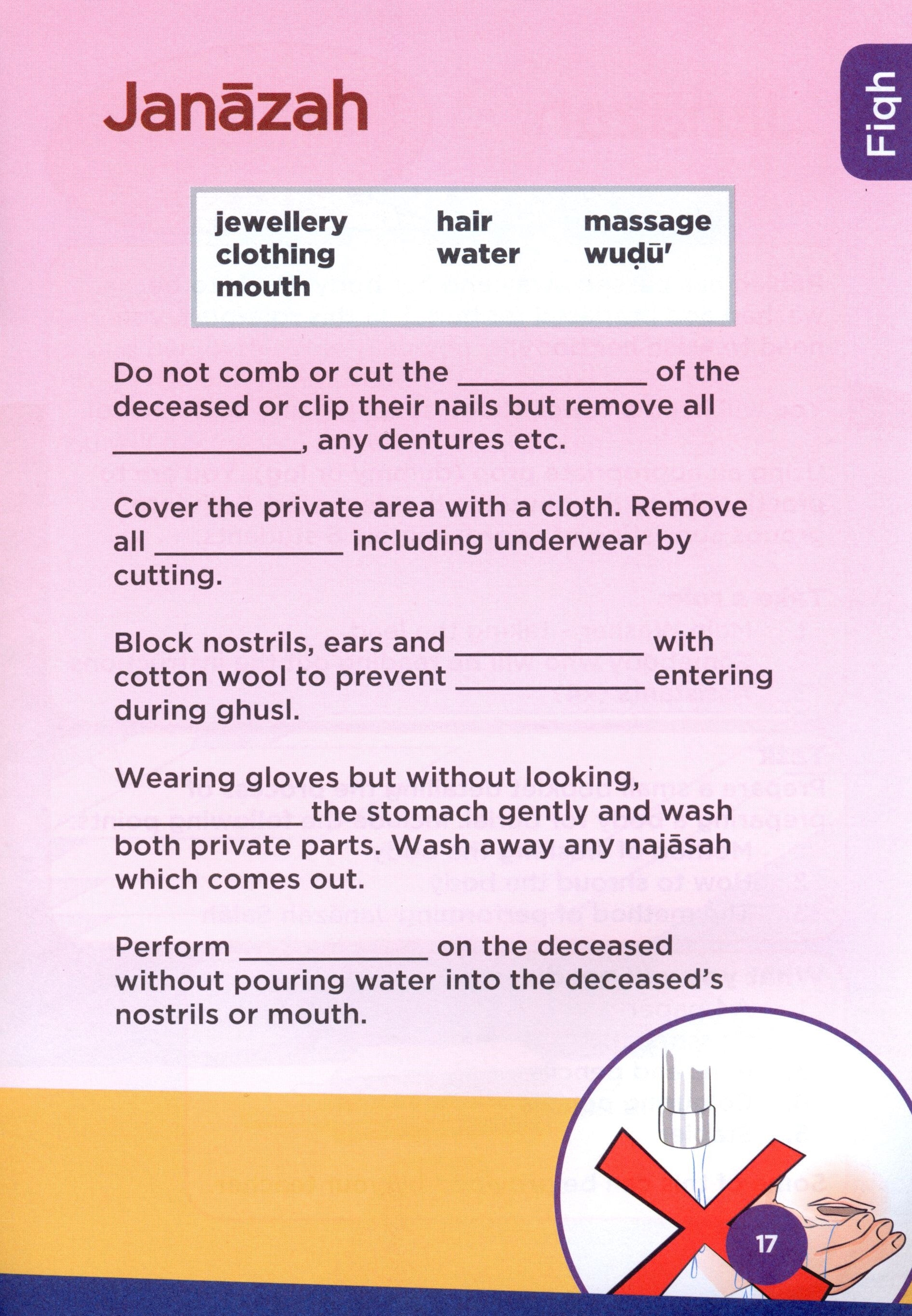 An Nasihah Islamic Curriculum Workbook 6 (Girls)