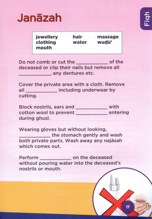 An Nasihah Islamic Curriculum Workbook 6 (Girls)