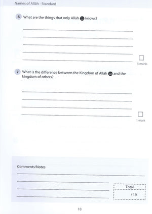 Safar Islamic Studies Workbook 5