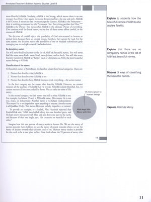 Weekend Learning Islamic Studies Teacher Manual Level 8