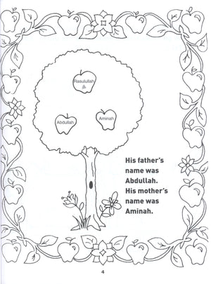 The Life and Sayings of Rasulullah Coloring Book