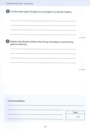 Safar Islamic Studies Workbook 6