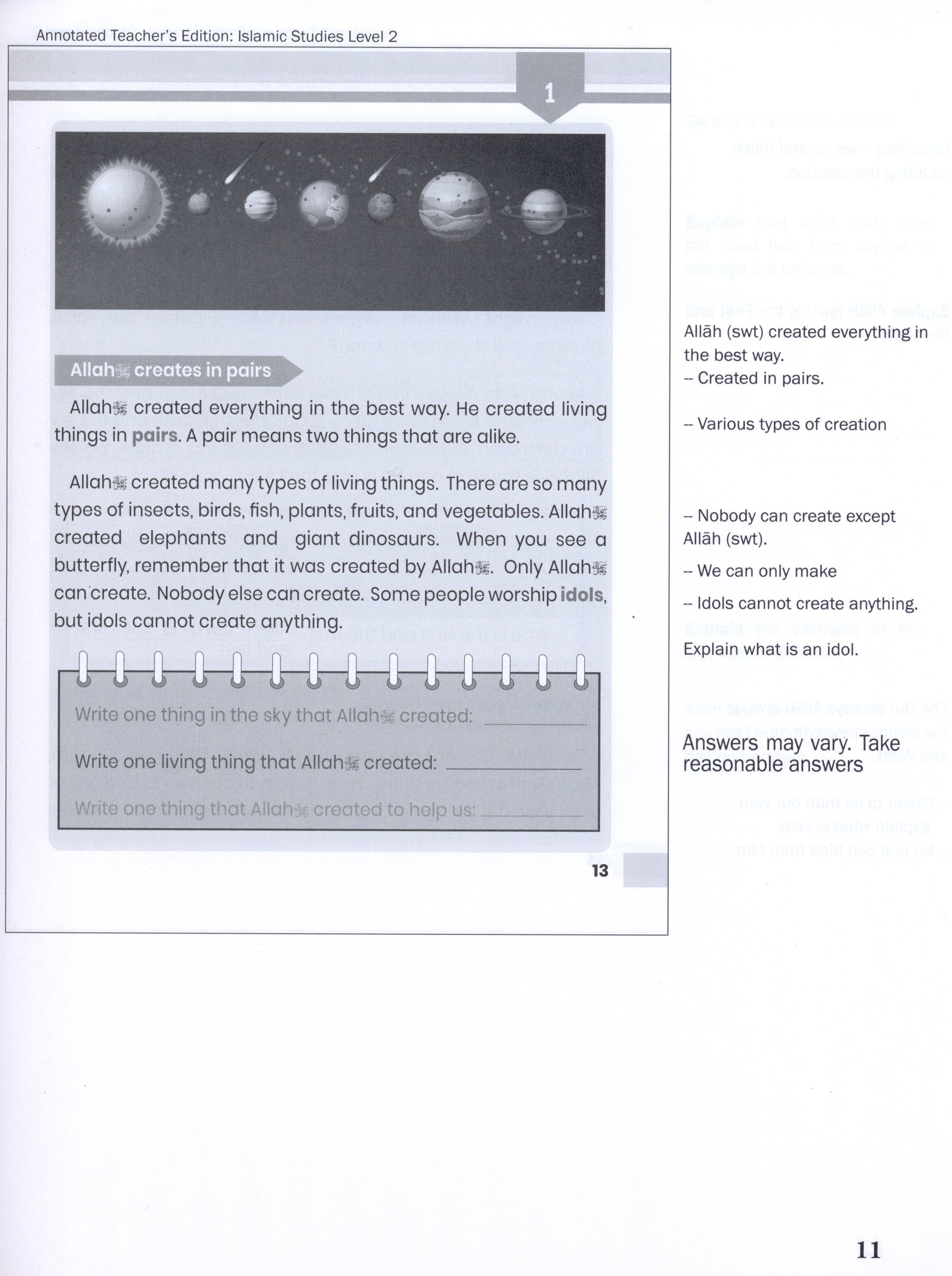 Weekend Learning Islamic Studies Teacher Manual Level 2