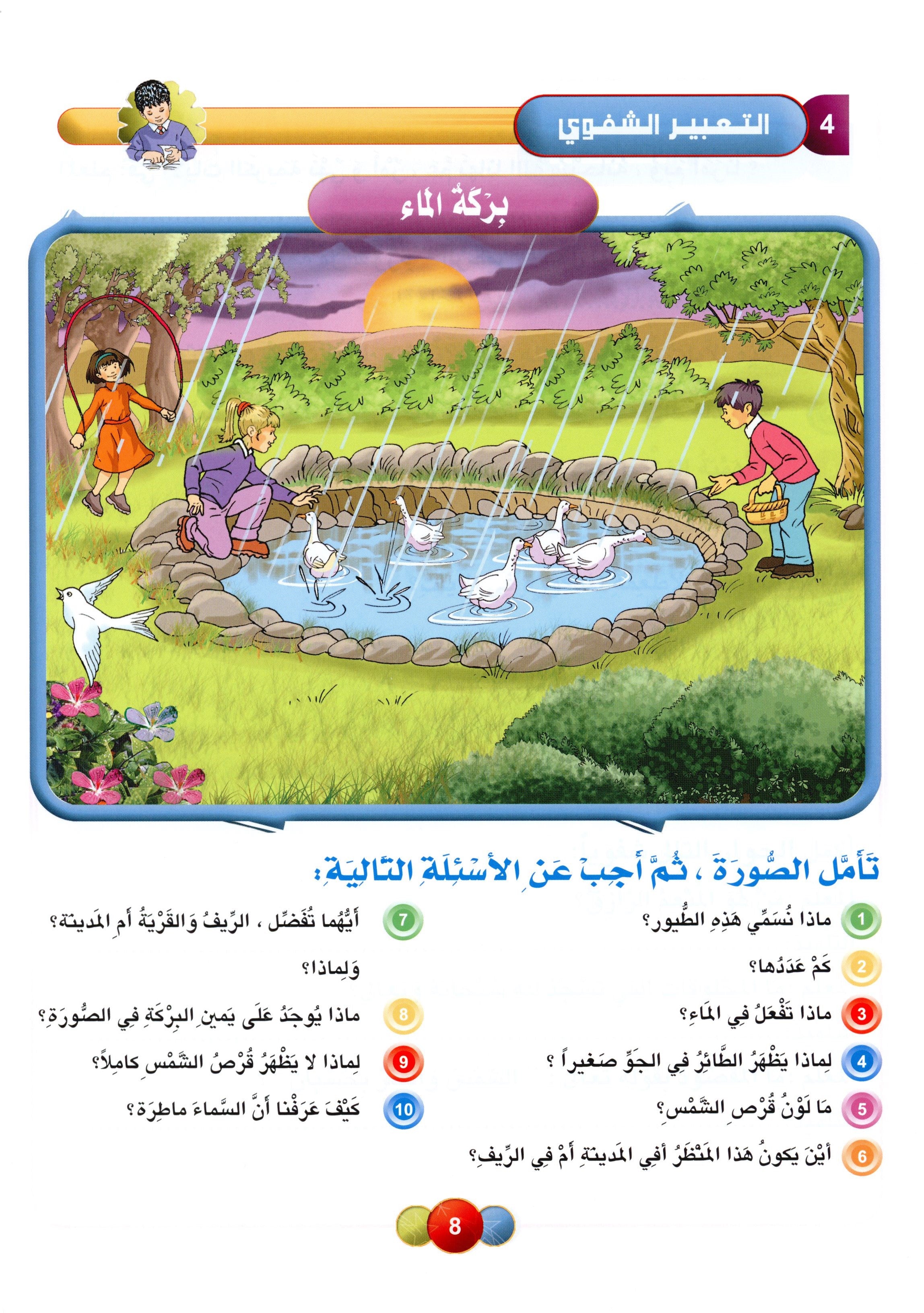Horizons in the Arabic Language Textbook Level 4 الآفاق في اللغة العربية كتاب الطالب