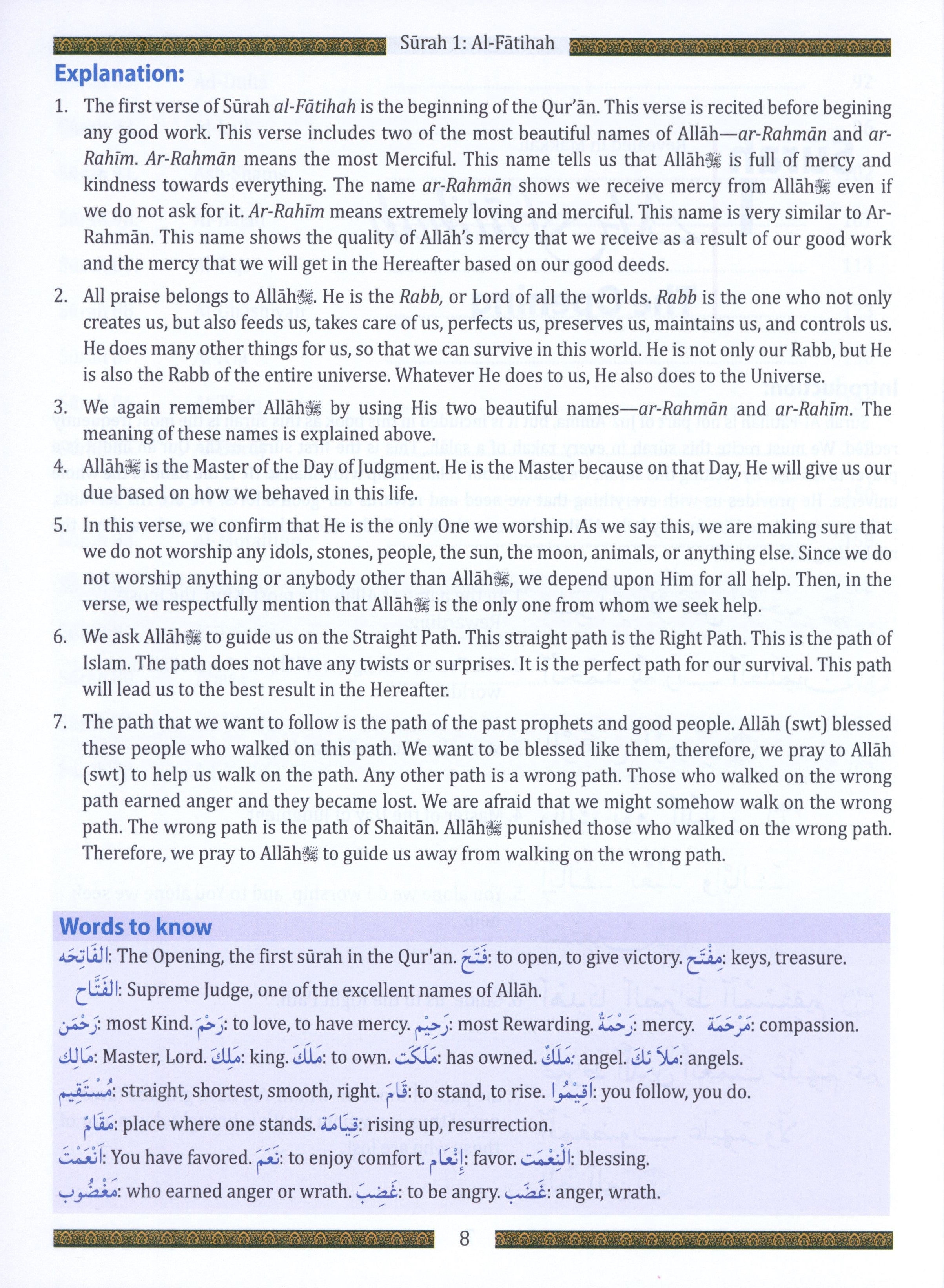 Weekend Learning Juz' Amma (Part 30) for School Students without Transliteration (Red)