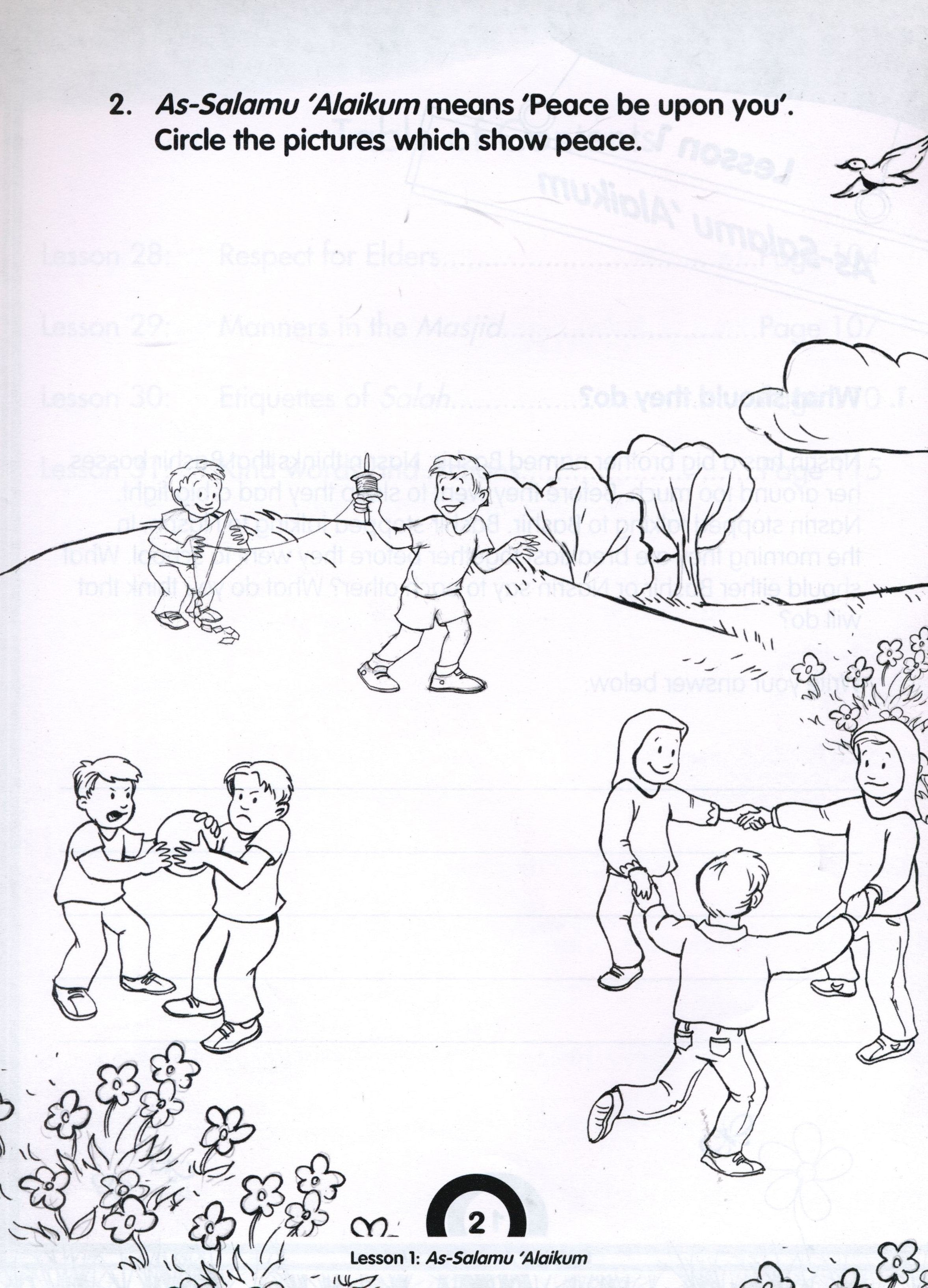 We Are Muslims Workbook Grade 2