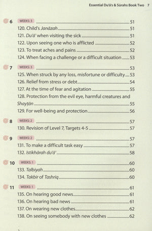 Essential Duas and Surahs Book 2 (Urdu Script)