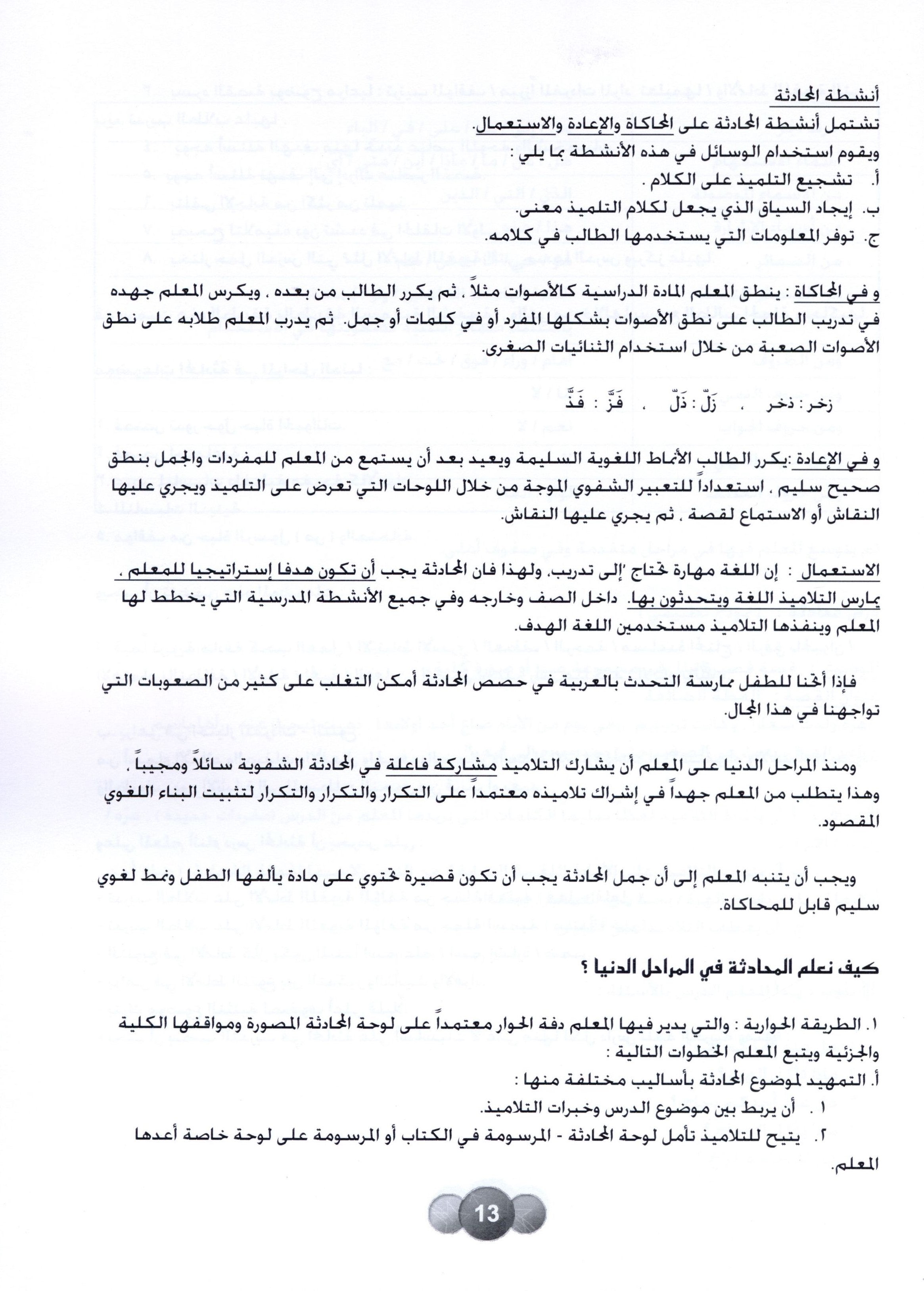 Horizons in the Arabic Language Teacher Book Level 4 الآفاق في اللغة العربية كتاب المعلم