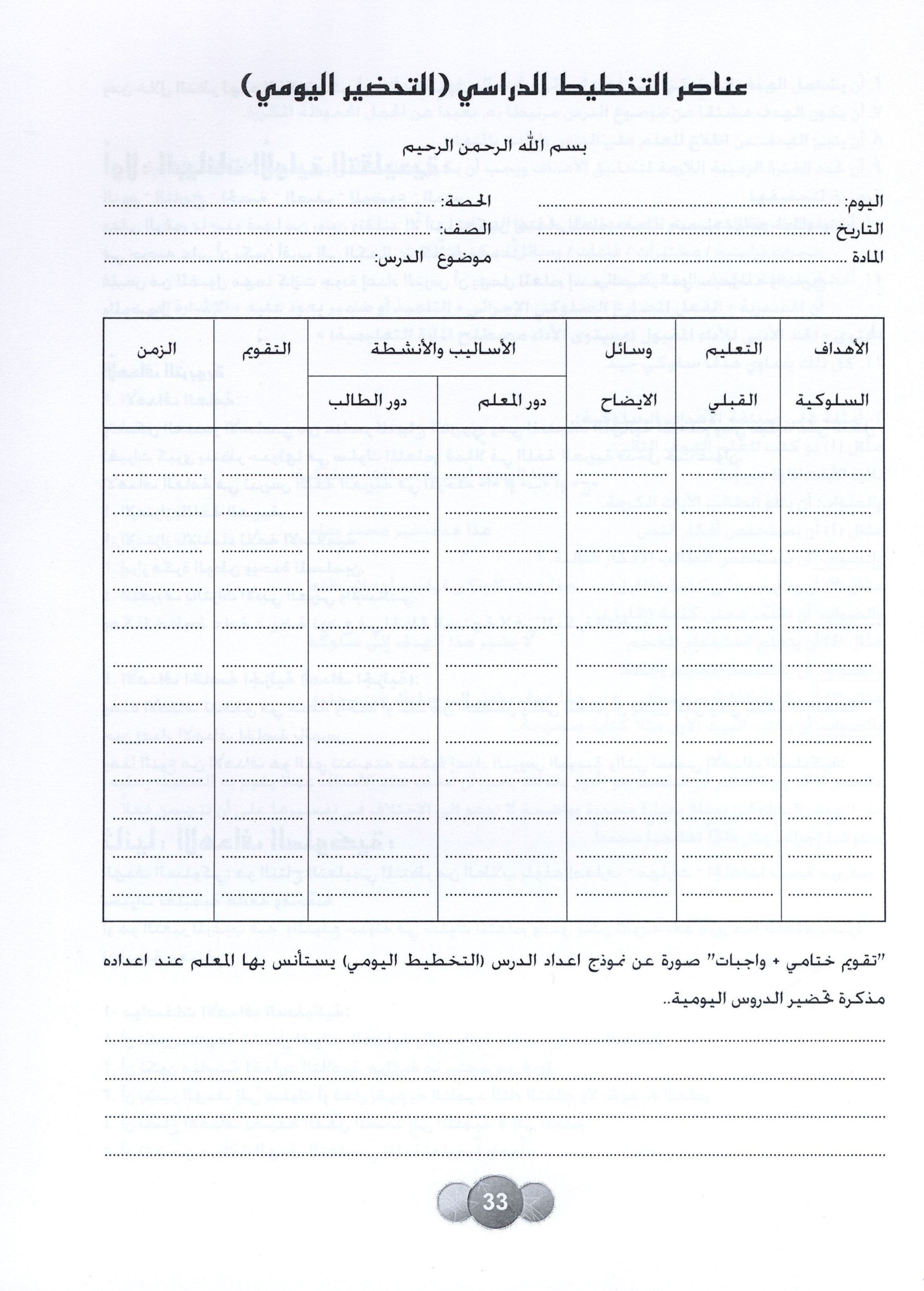 Horizons in the Arabic Language Teacher Book Level 6 الآفاق في اللغة العربية كتاب المعلم