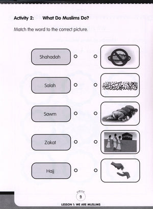 We Are Muslims Workbook Grade 1