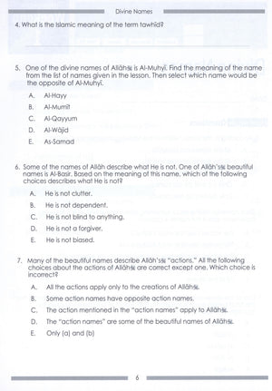 Weekend Learning Islamic Studies Workbook Level 8