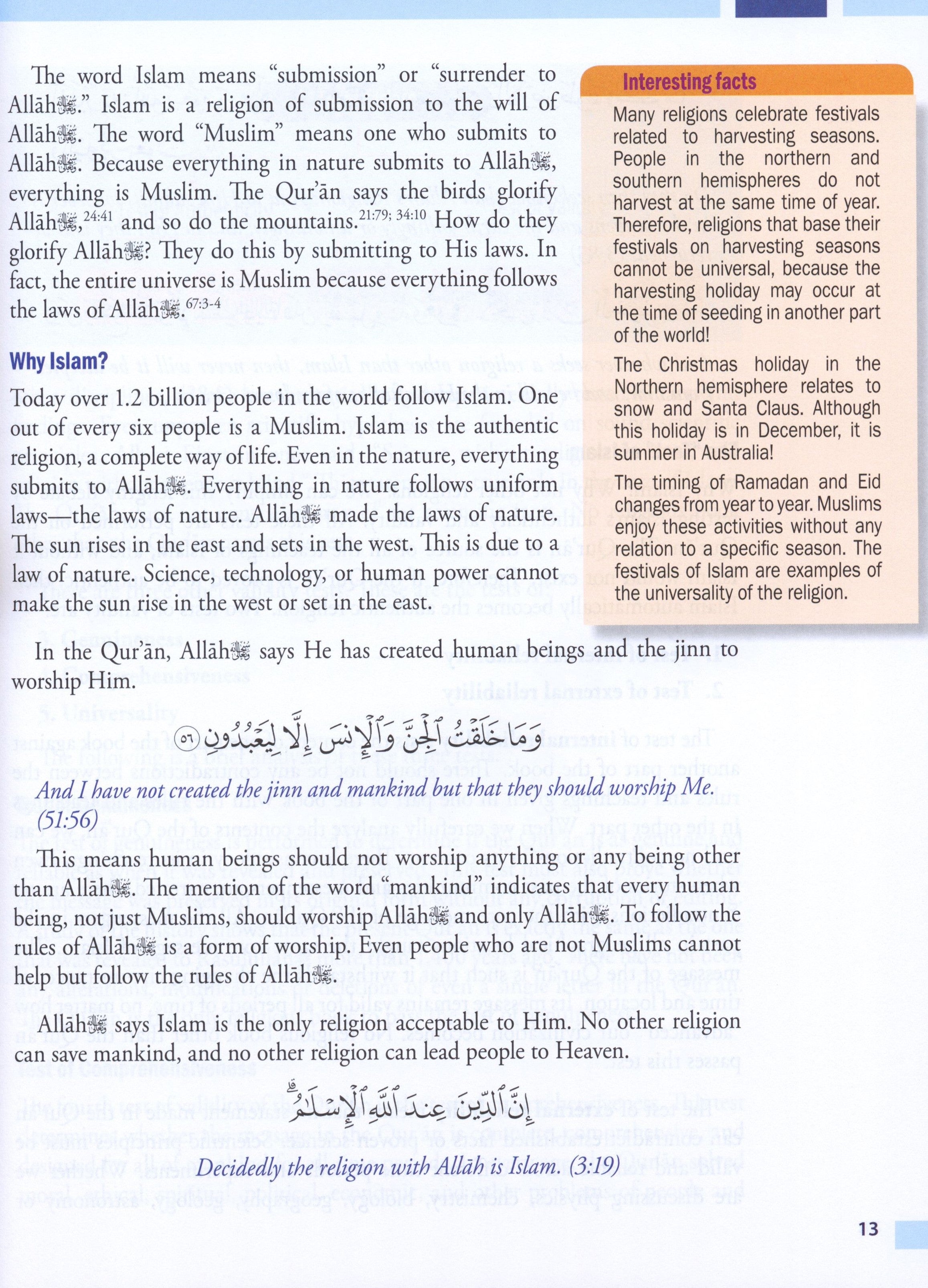 Weekend Learning Islamic Studies Level 7