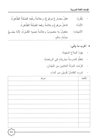 Al-Rowad Arabic Grammar Level 2 Part 2 تدريبات في قواعد اللّغة العربيّة