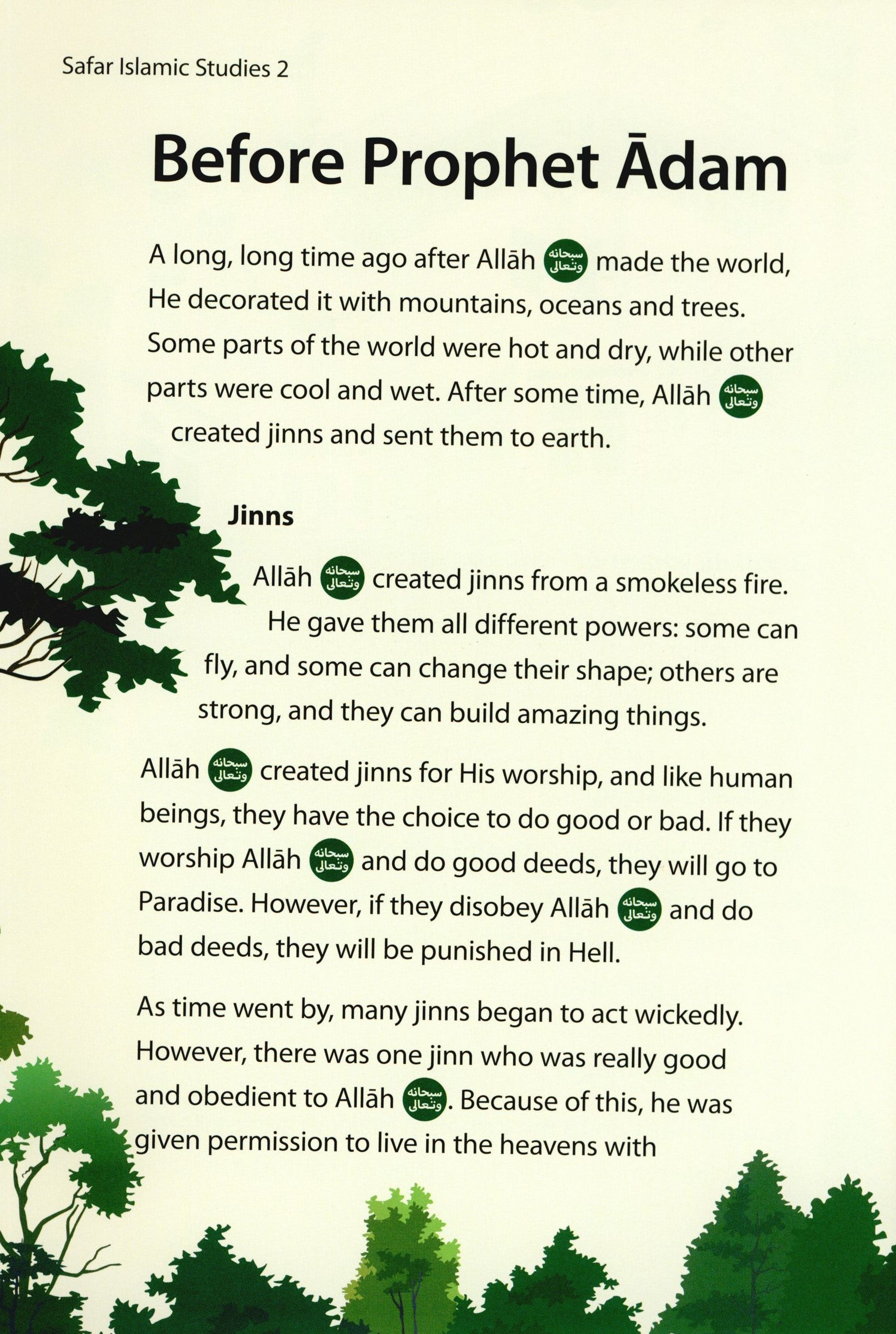 Safar Islamic Studies Textbook 2