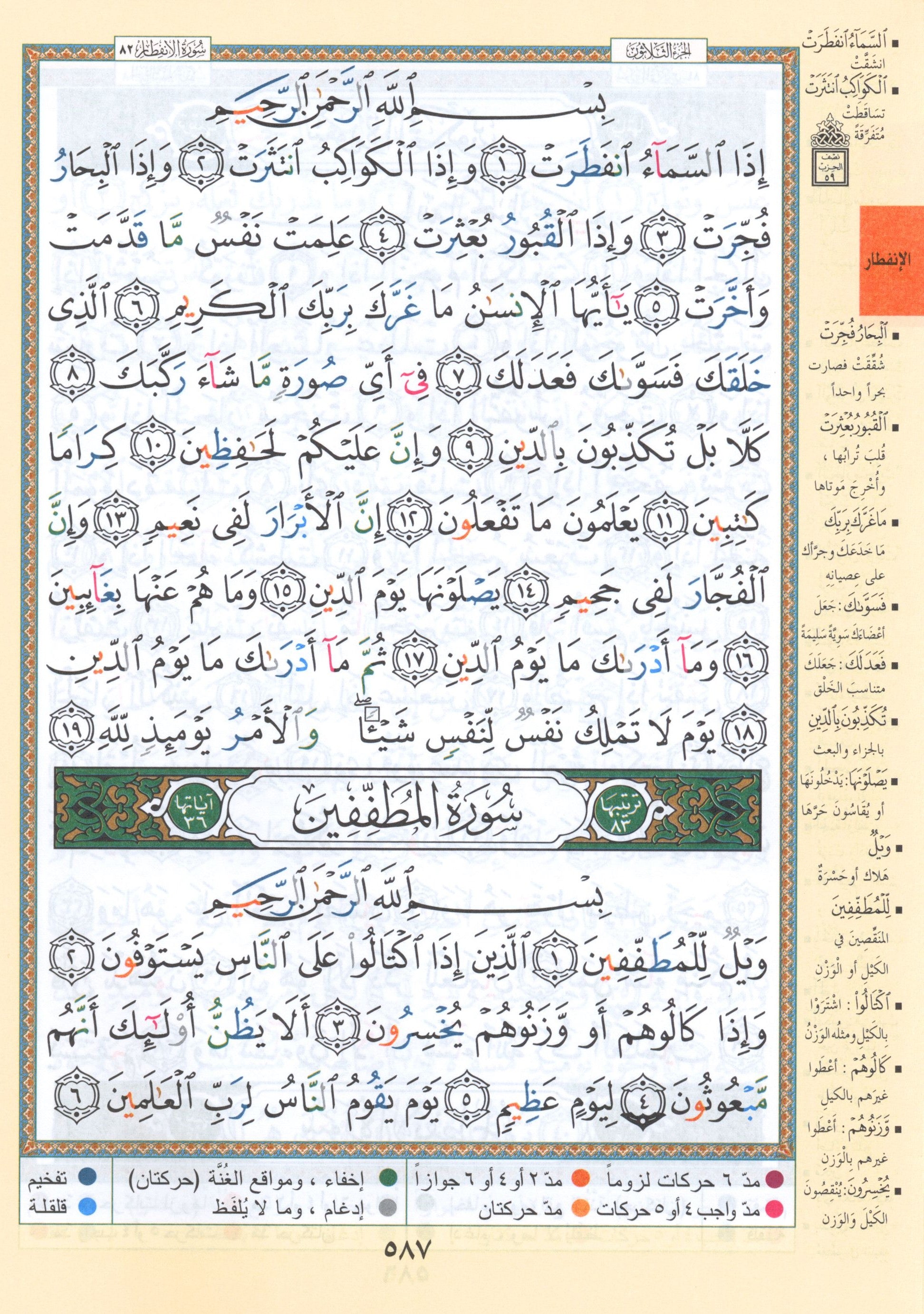 Tajweed Quran Juz' Amma Part 30 (7