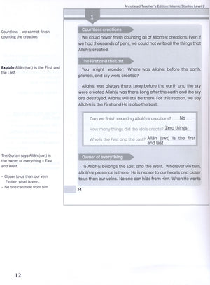 Weekend Learning Islamic Studies Teacher Manual Level 2