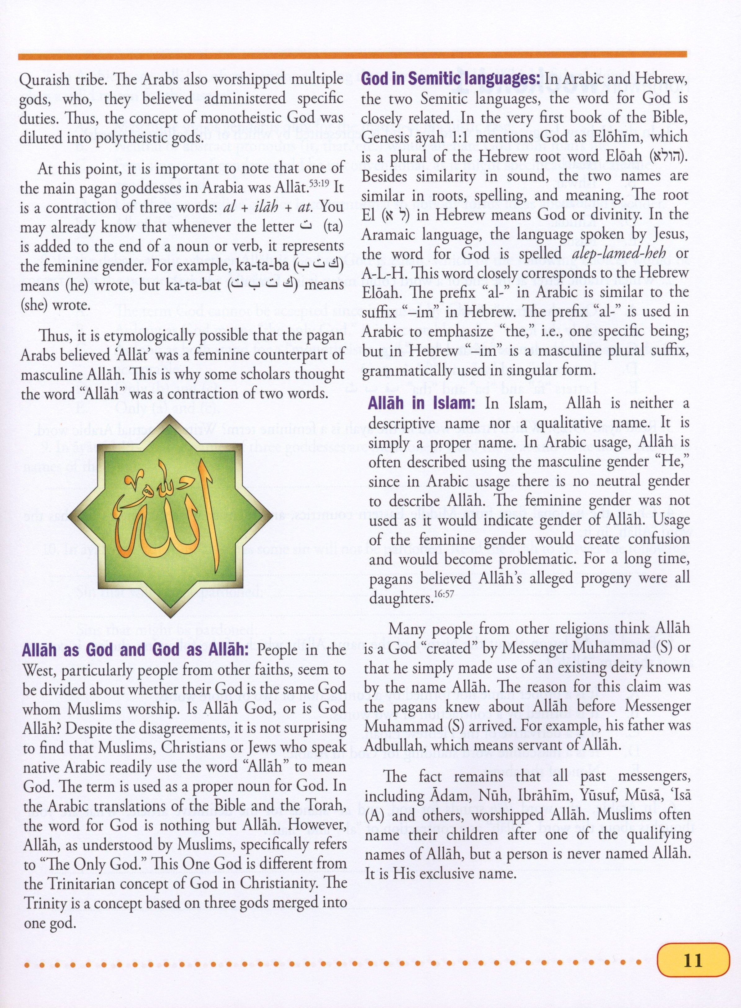 Weekend Learning Islamic Studies Level 10