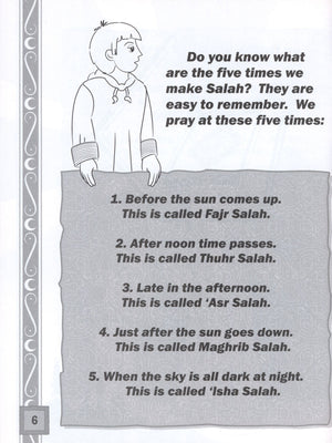 Color and Learn Salah