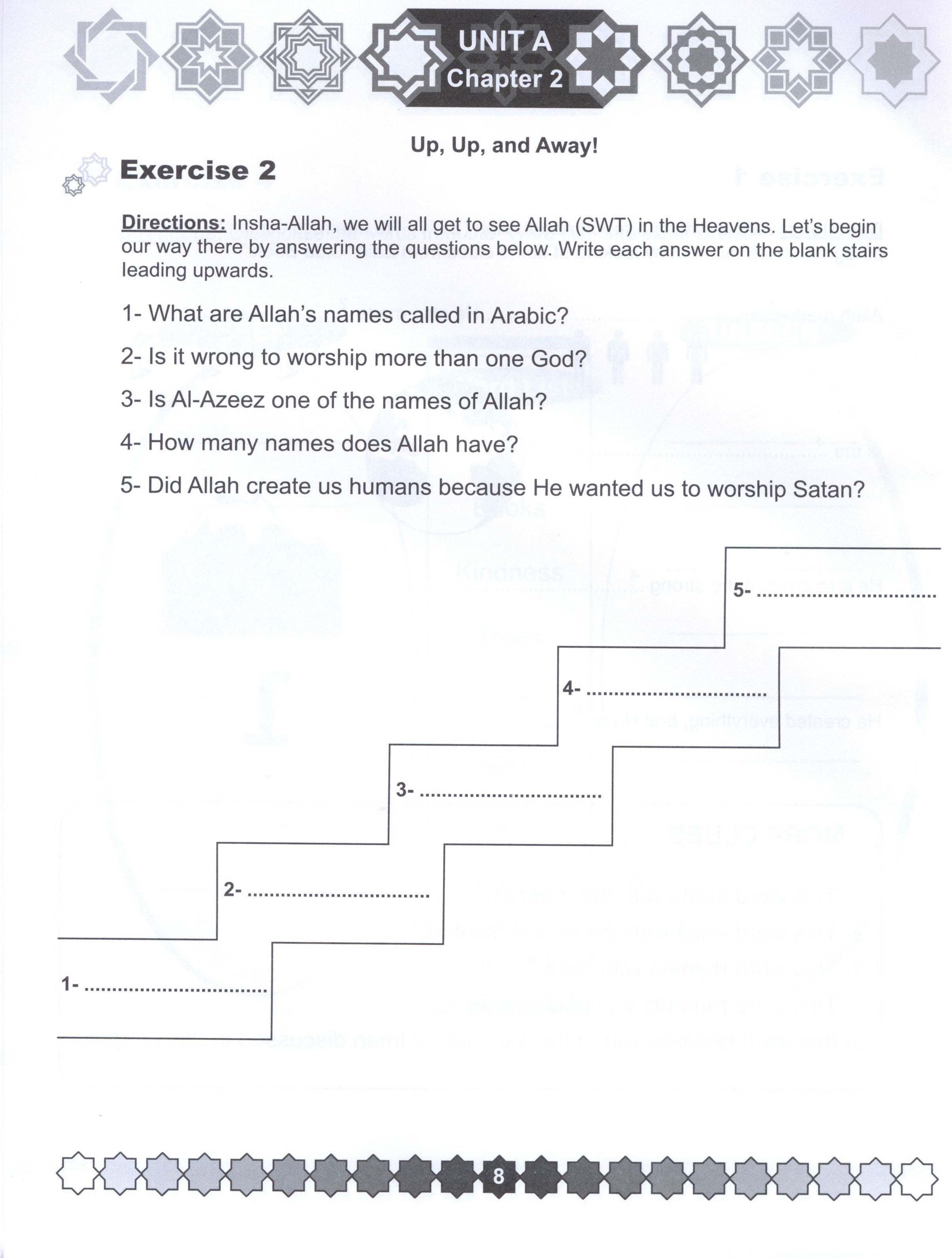 I Love Islam Workbook Level 3