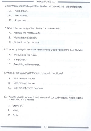 Weekend Learning Islamic Studies Workbook Level 2