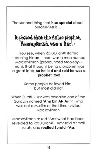 Surah 103 - Suratul 'Asr Mini Tafseer Book