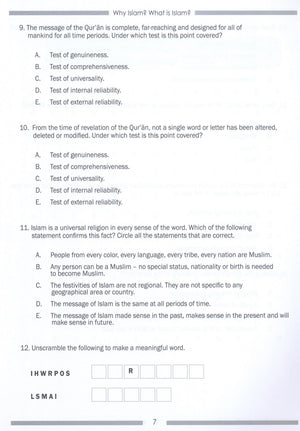 Weekend Learning Islamic Studies Workbook Level 7