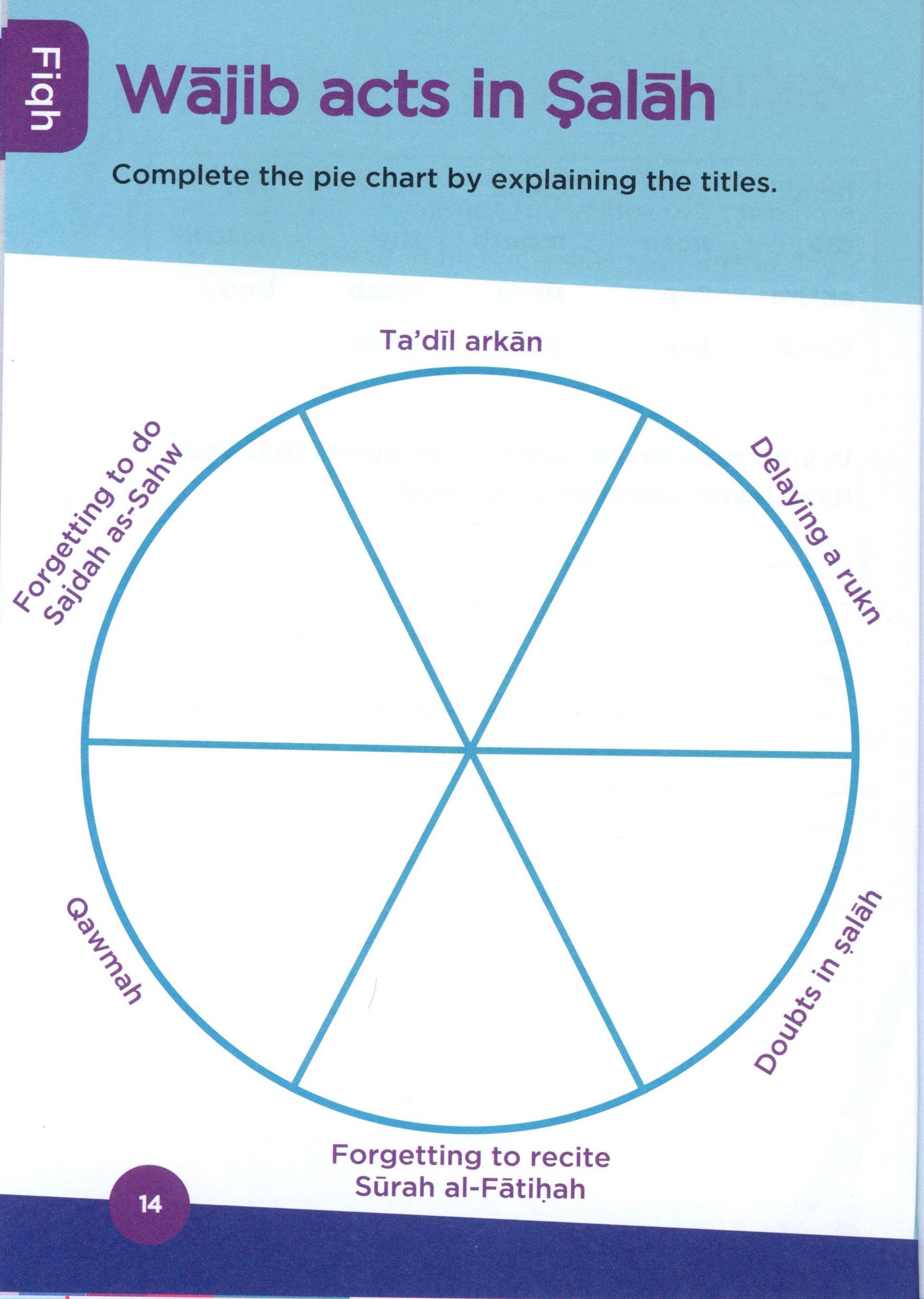 An Nasihah Islamic Curriculum Workbook 6 (Boys)