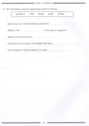 Weekend Learning Juz' Amma (Part 30) Workbook Volume 1