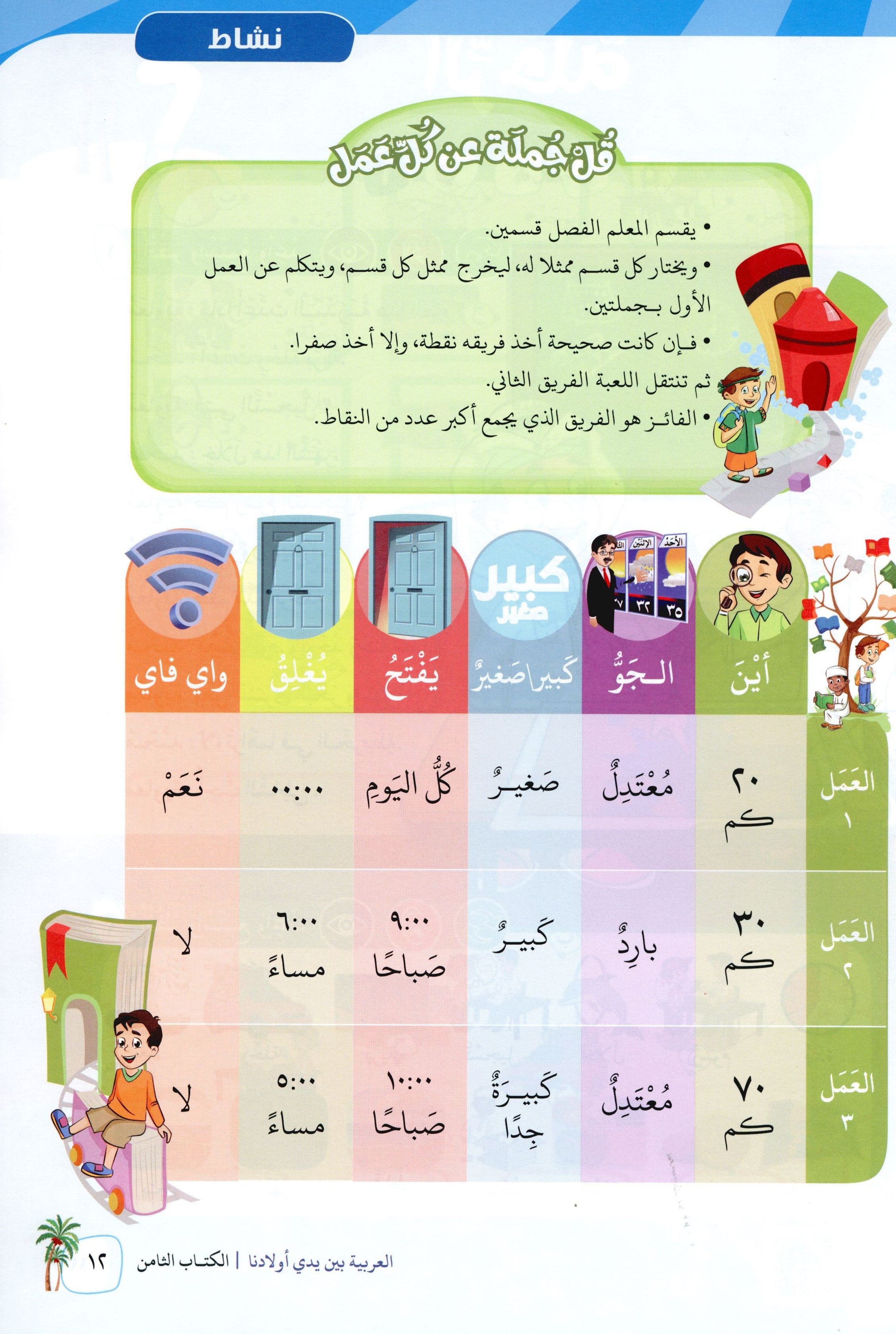 Arabic Between Our Children's Hands Level 8 العربية بين يدي أولادنا