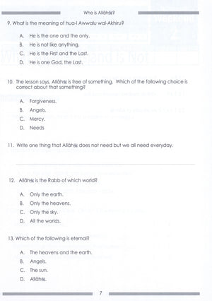 Weekend Learning Islamic Studies Workbook Level 3