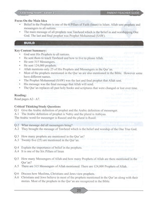 Learning Islam Teacher Book Level 2 (7th Grade)