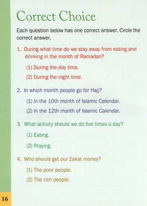 5 Pillars of Islam Activity Book
