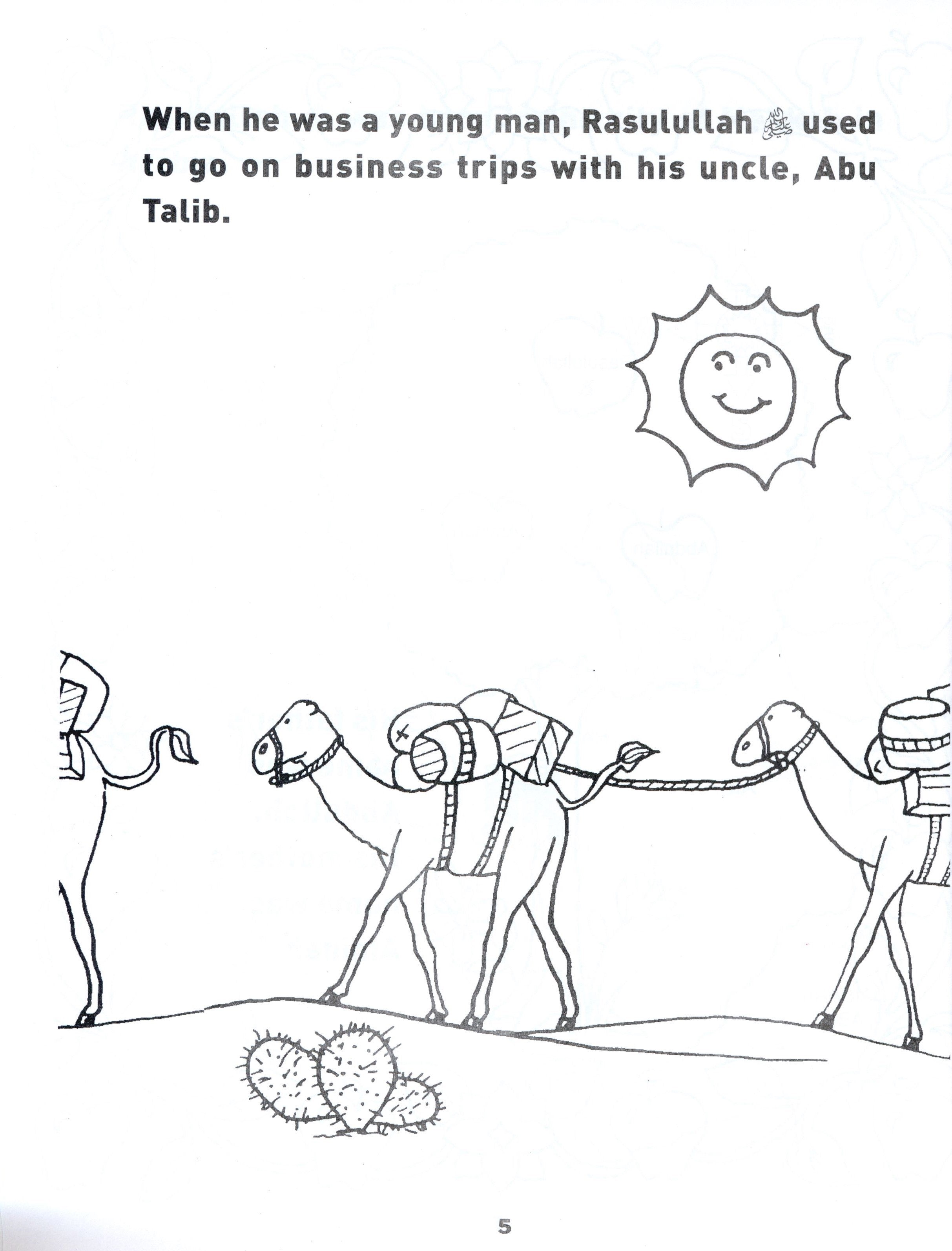 The Life and Sayings of Rasulullah Coloring Book