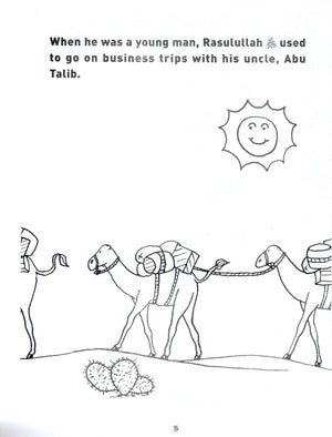 The Life and Sayings of Rasulullah Coloring Book