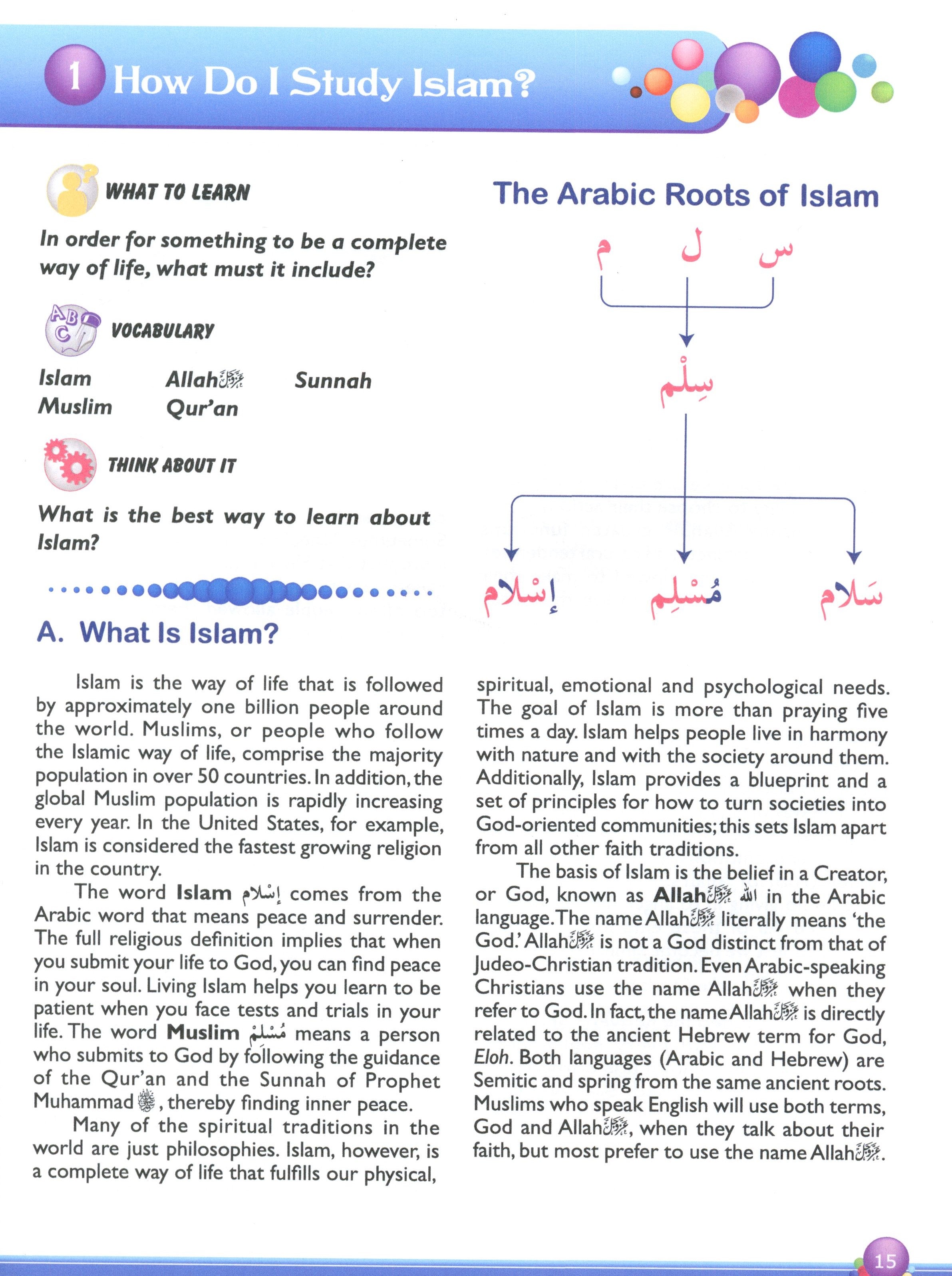 It's ALL About Islam Level 8