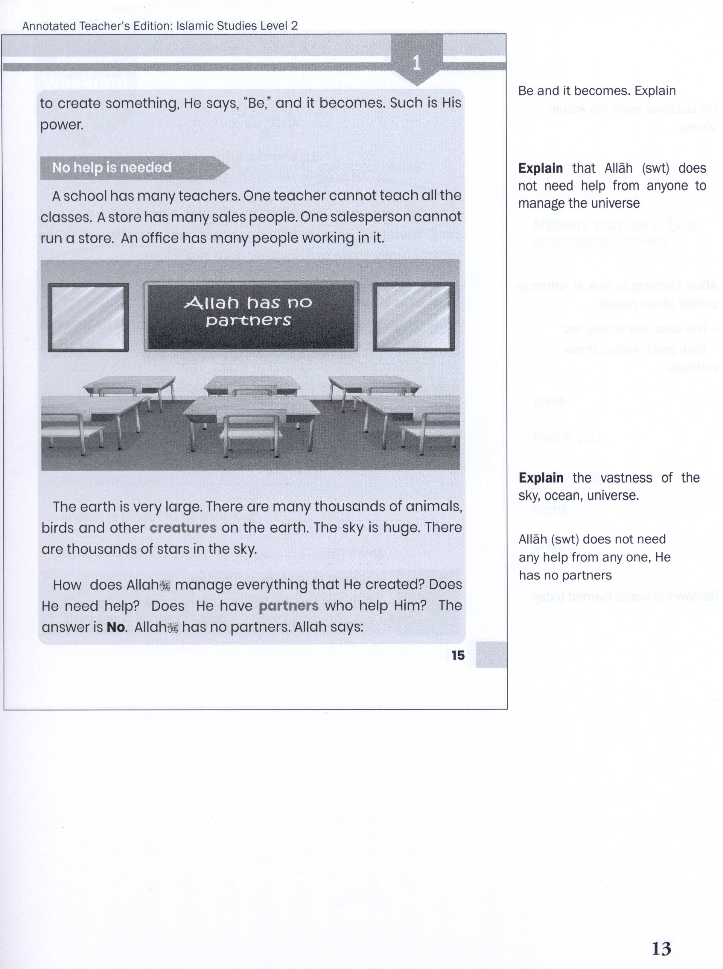 Weekend Learning Islamic Studies Teacher Manual Level 2