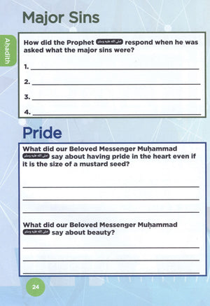An Nasihah Islamic Curriculum Workbook 6 (Girls)
