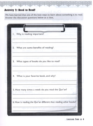 IQRA' WISE Workbook 4th Grade