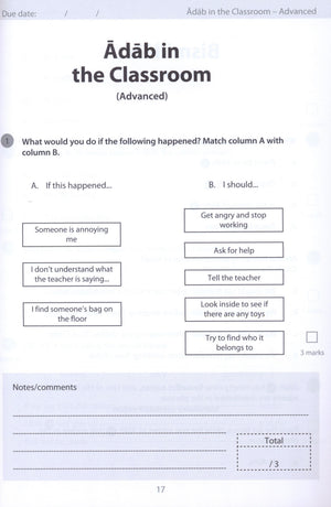 Safar Islamic Studies Workbook 2