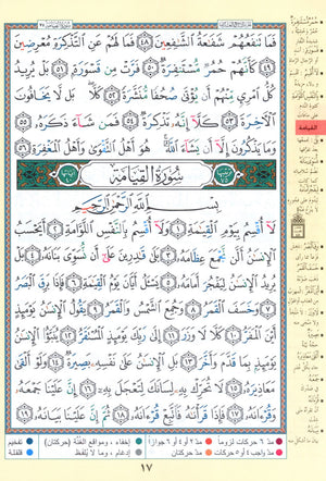 Tajweed Quran Juz' Amma & Tabarak Parts 29 & 30 (7