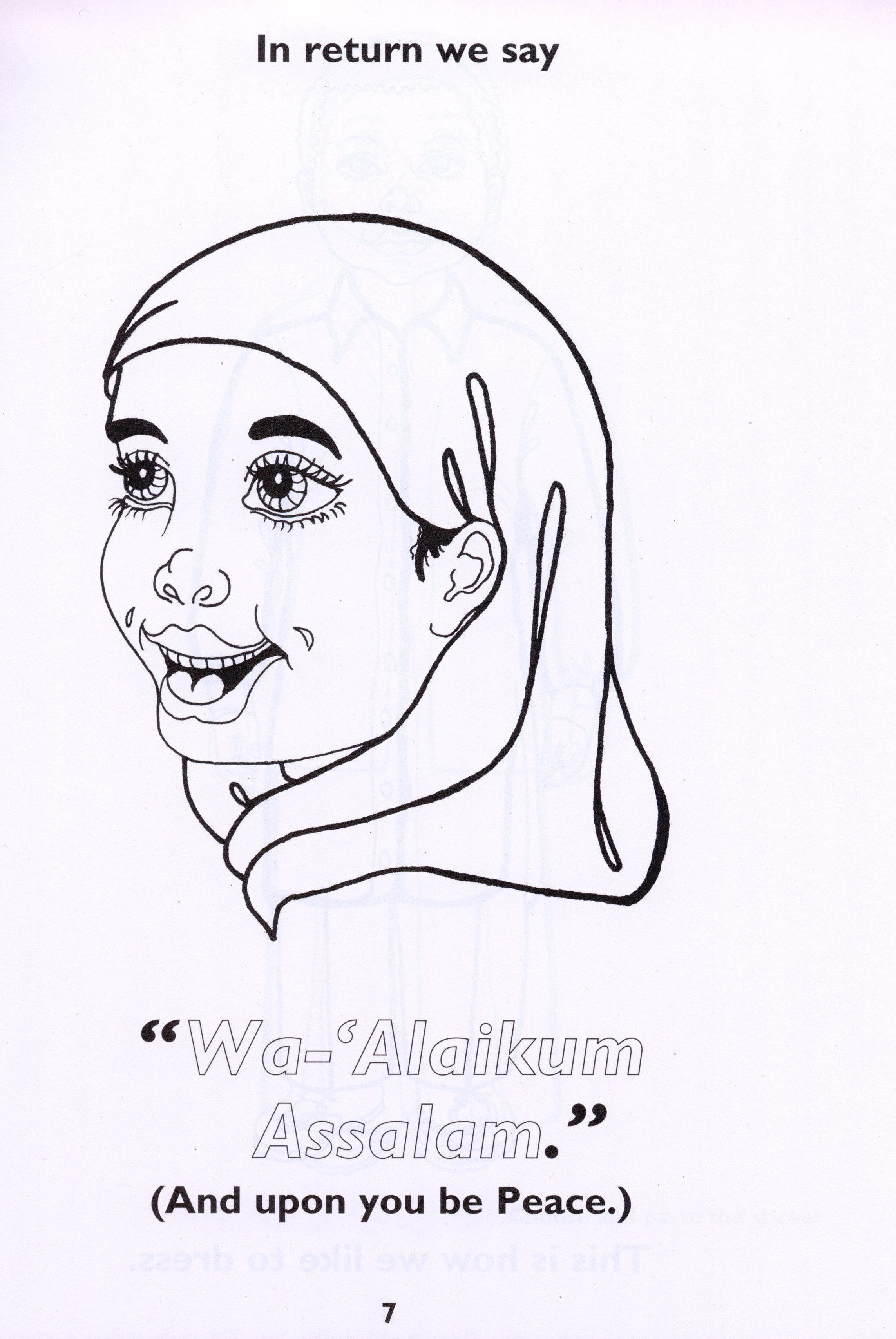 Our Religion is Islam: A Coloring Book